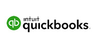 Intuit QuickBooks logo with a green circle containing 'qb' next to the text 'Intuit QuickBooks'
