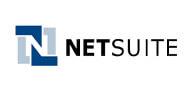 NetSuite brand logo: blue geometric icon beside the word NETSUITE