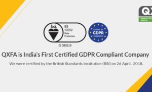 We are the 1st Finance & Accounting Services Company in India to be GDPR Compliant