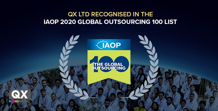 QX Ltd recognised as a leader on The IAOP 2020 Global Outsourcing 100 list