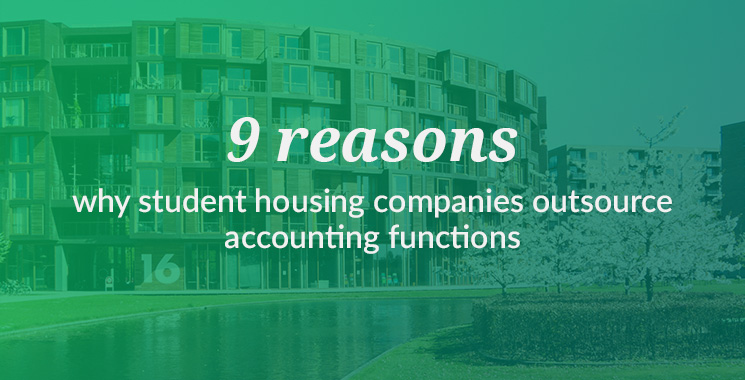 9 reasons why student housing companies outsource accounting functions