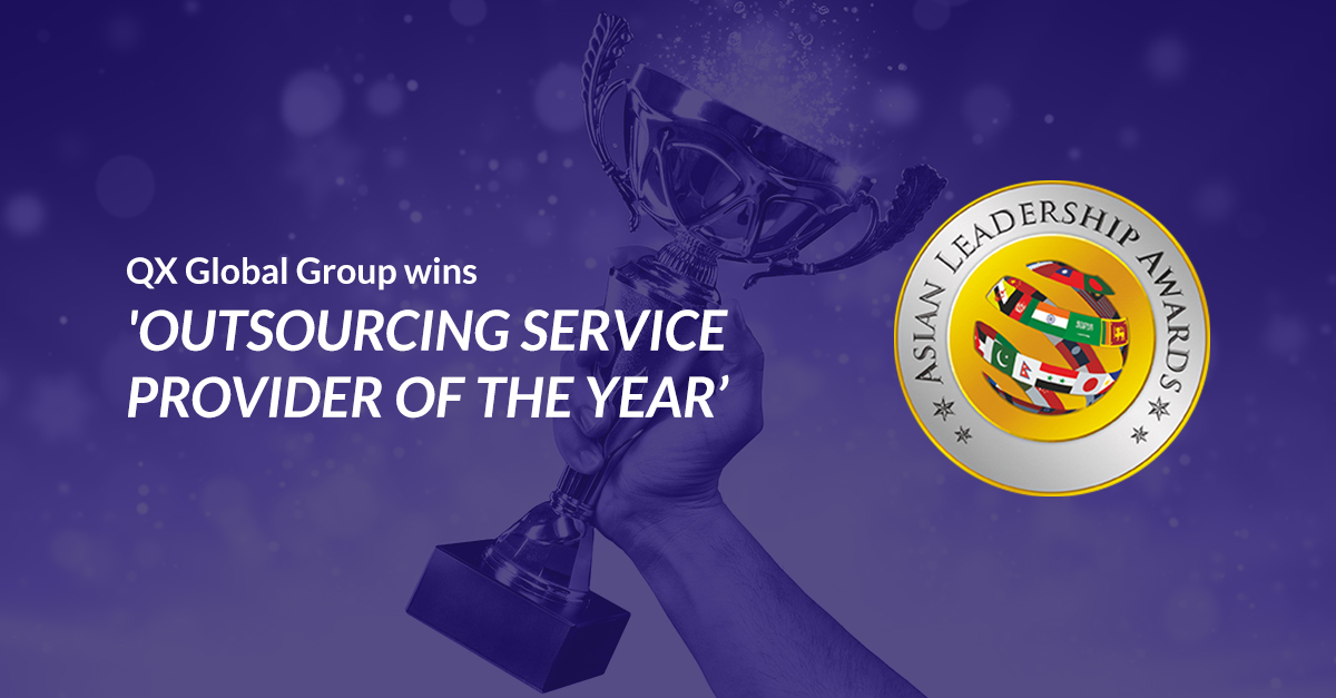 QX Global Group Wins Outsourcing Service Provider of the Year at Asian Leadership Awards