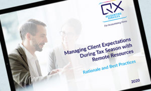 Managing Client Expectations During Tax Season with Remote Resources