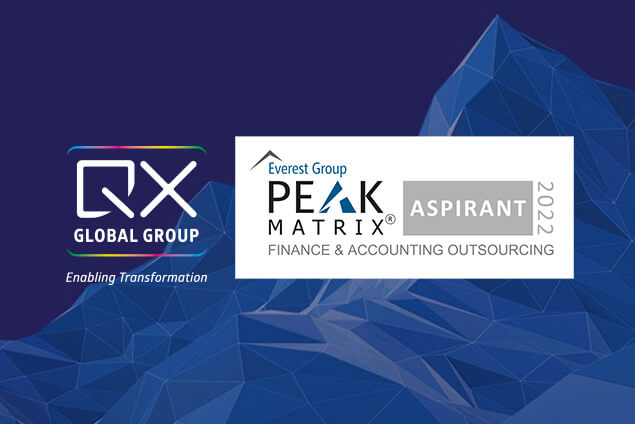 QX Recognized in Everest Group’s Finance and Accounting Outsourcing (FAO) Services PEAK Matrix® Assessment 2022