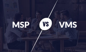 What is the difference between MSP VMS Recruitment?