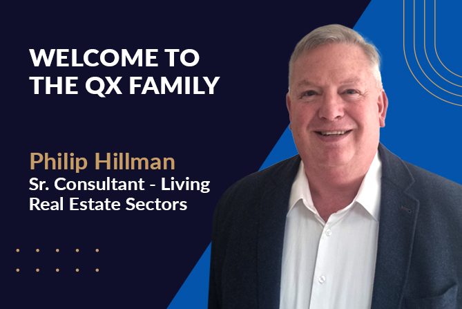 Philip Hillman Joins QX as Senior Consultant for Living Real Estate Sectors