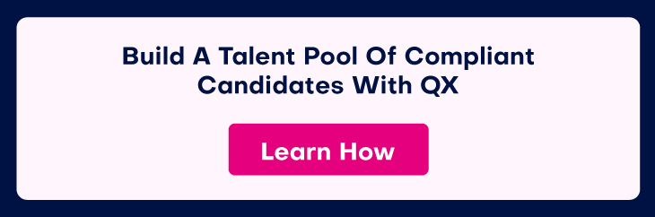 Build A TALENT POOL OF COMPLIANT CANDIDATES- CTA 