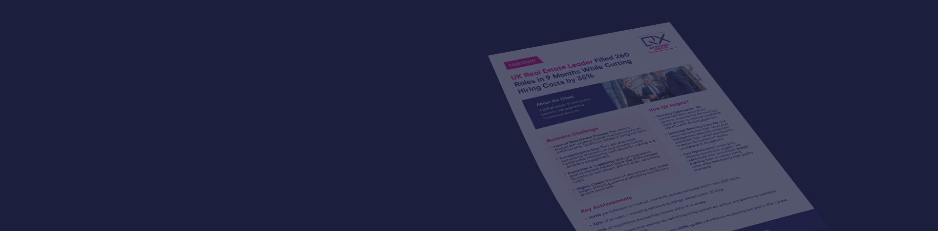 UK Real Estate Leader Filled 260 Roles in 09 Months While Cutting Hiring Costs by 35%