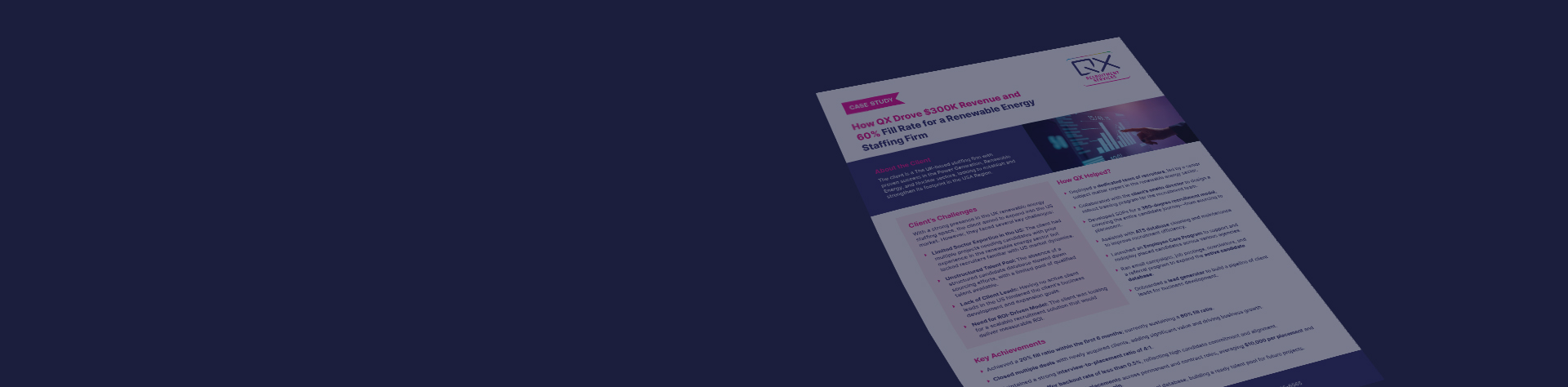 Renewable Energy Firm Generates $300K Revenue with Offshore Recruitment Team