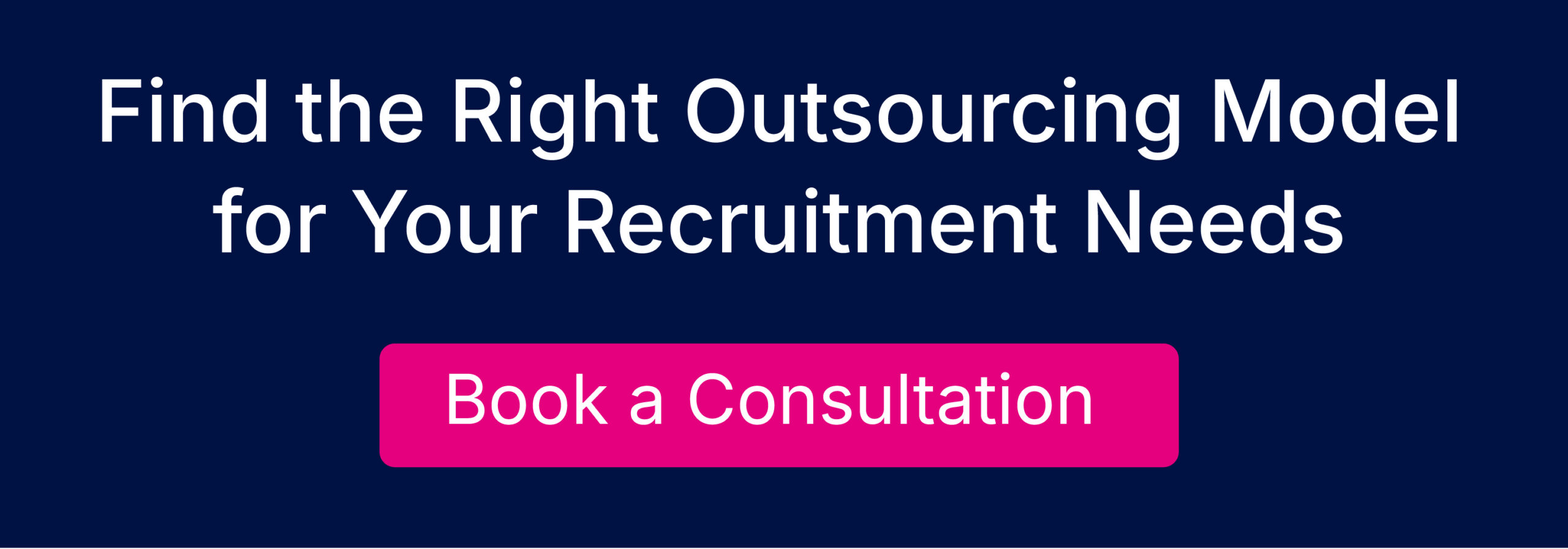 right outsourcing model